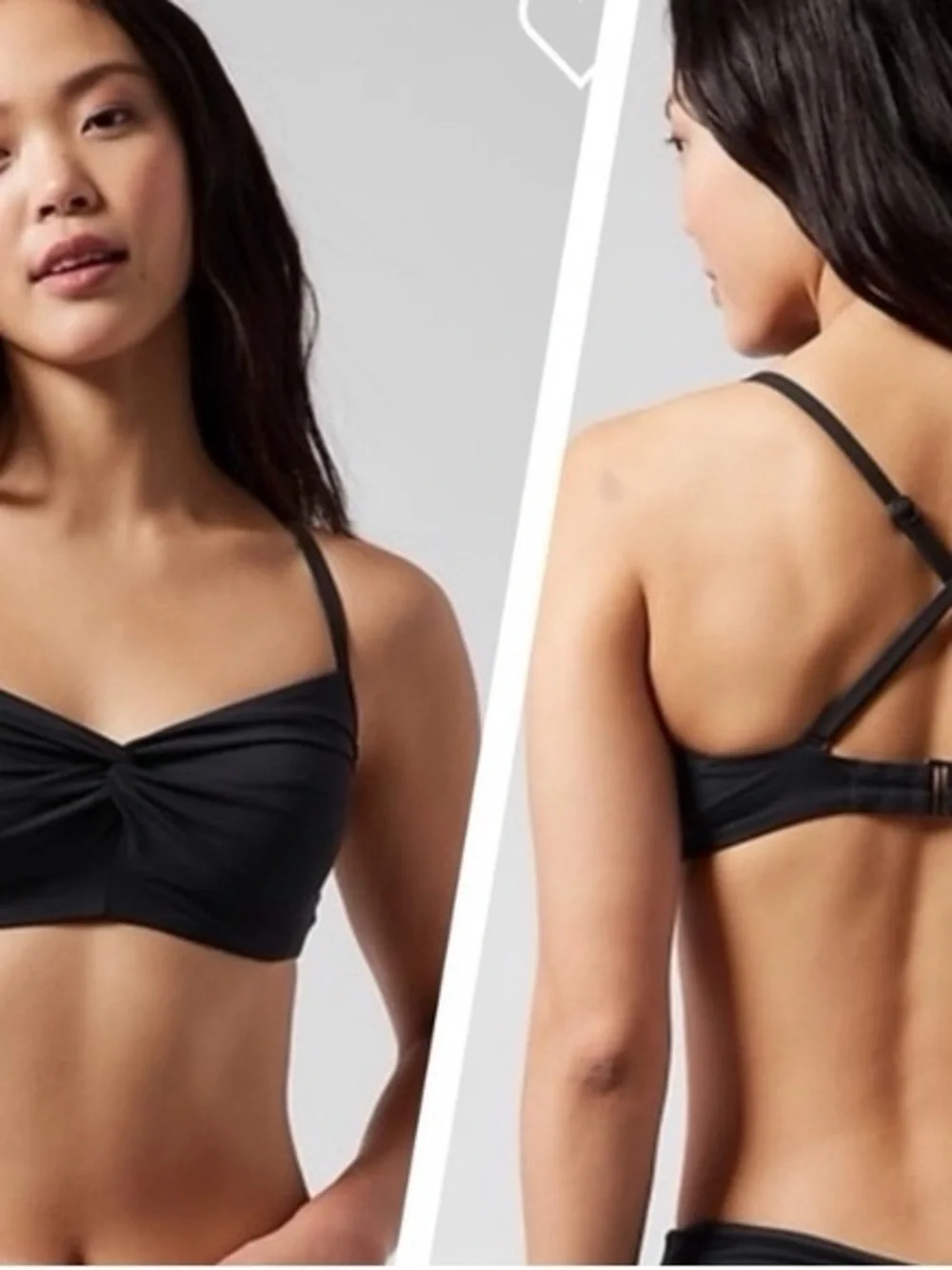 NWT ATHLETA TWIST UP BIKINI TOP - Picture 6 of 10